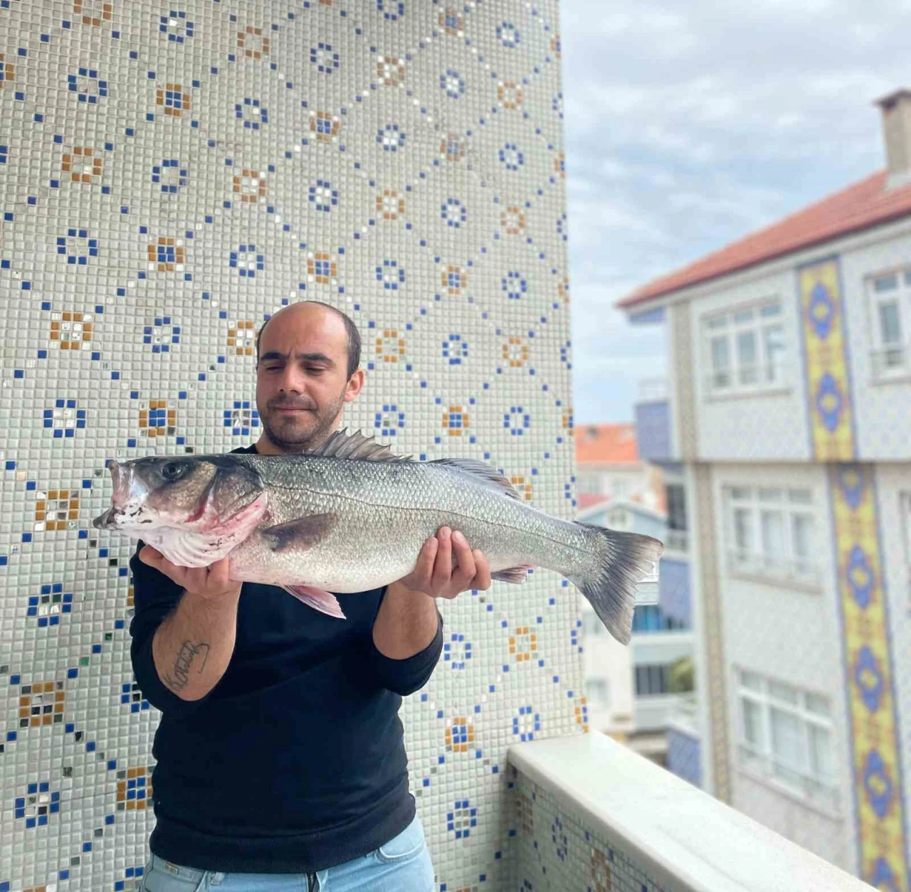 Levrekte rekor yakalama