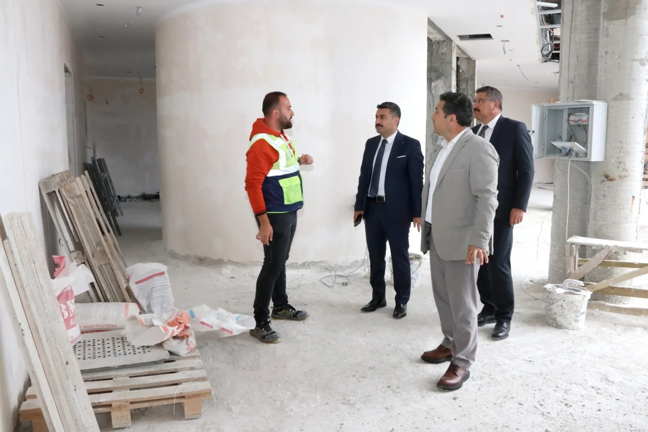 Sivas Eğitim ve Uygulama Merkezi’nde Çalışmalar Hızla Sürüyor