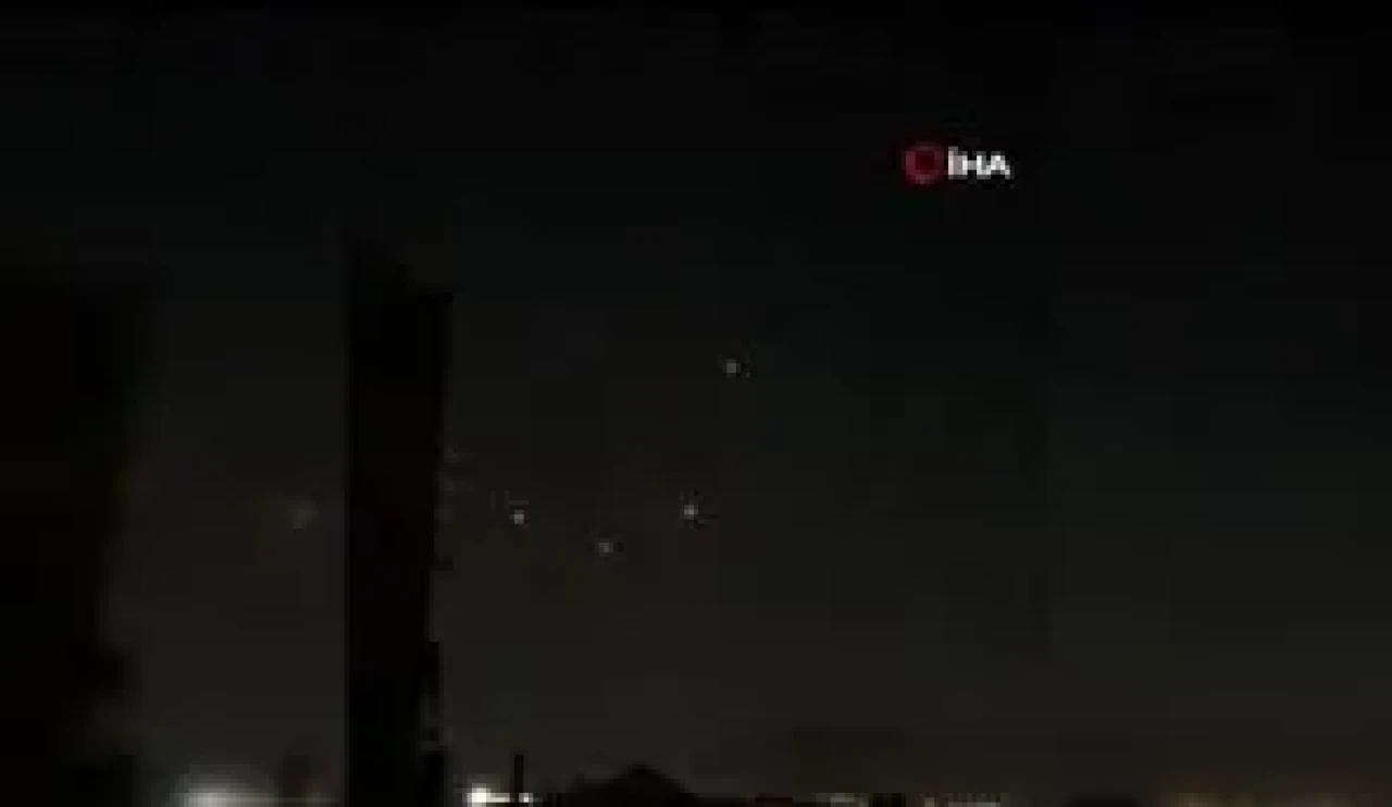 İran’ın Balistik Füze Saldırısı Hatay ve Kıbrıs’tan Görüldü!