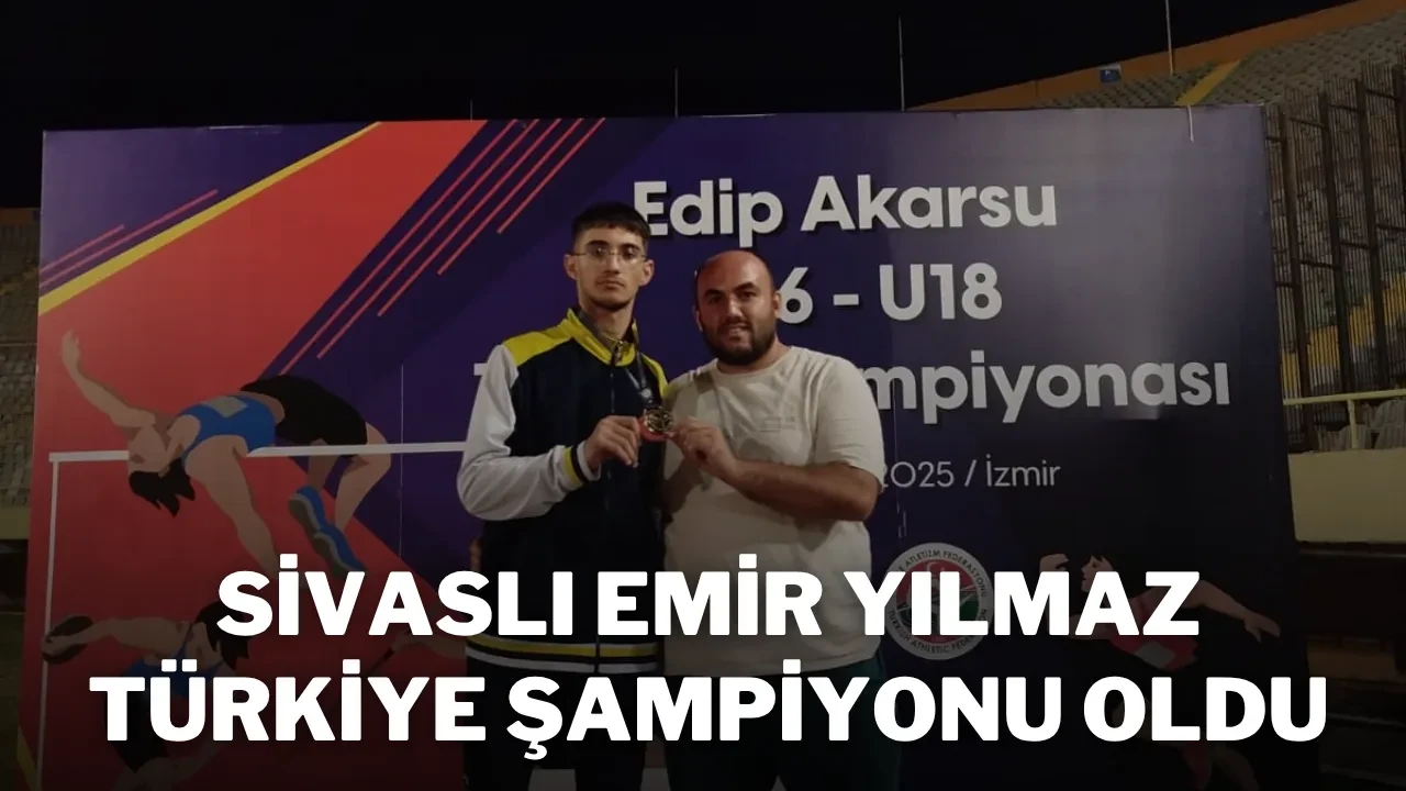 Sivaslı Emir Yılmaz Türkiye Şampiyonu Oldu