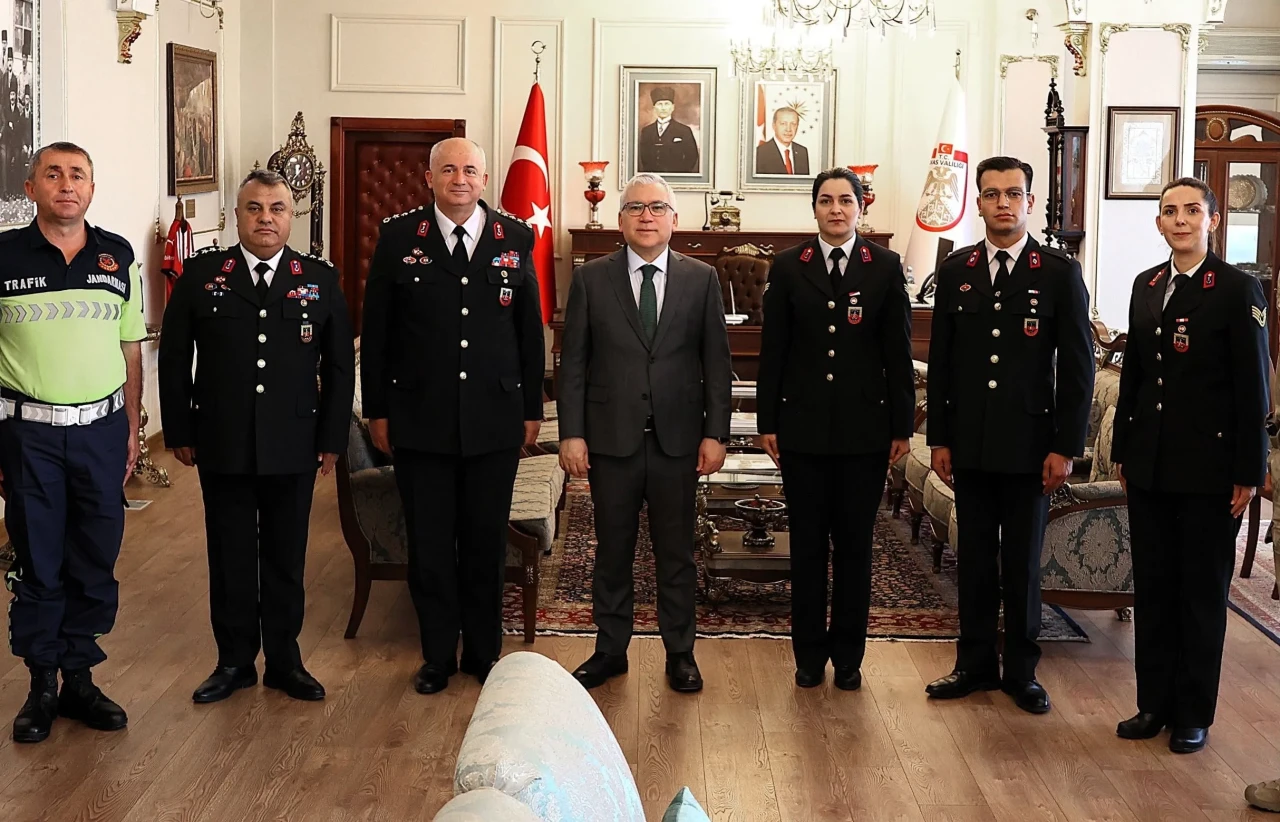 Jandarma Teşkilatından Vali Şimşek’e 186. Yıl Ziyareti