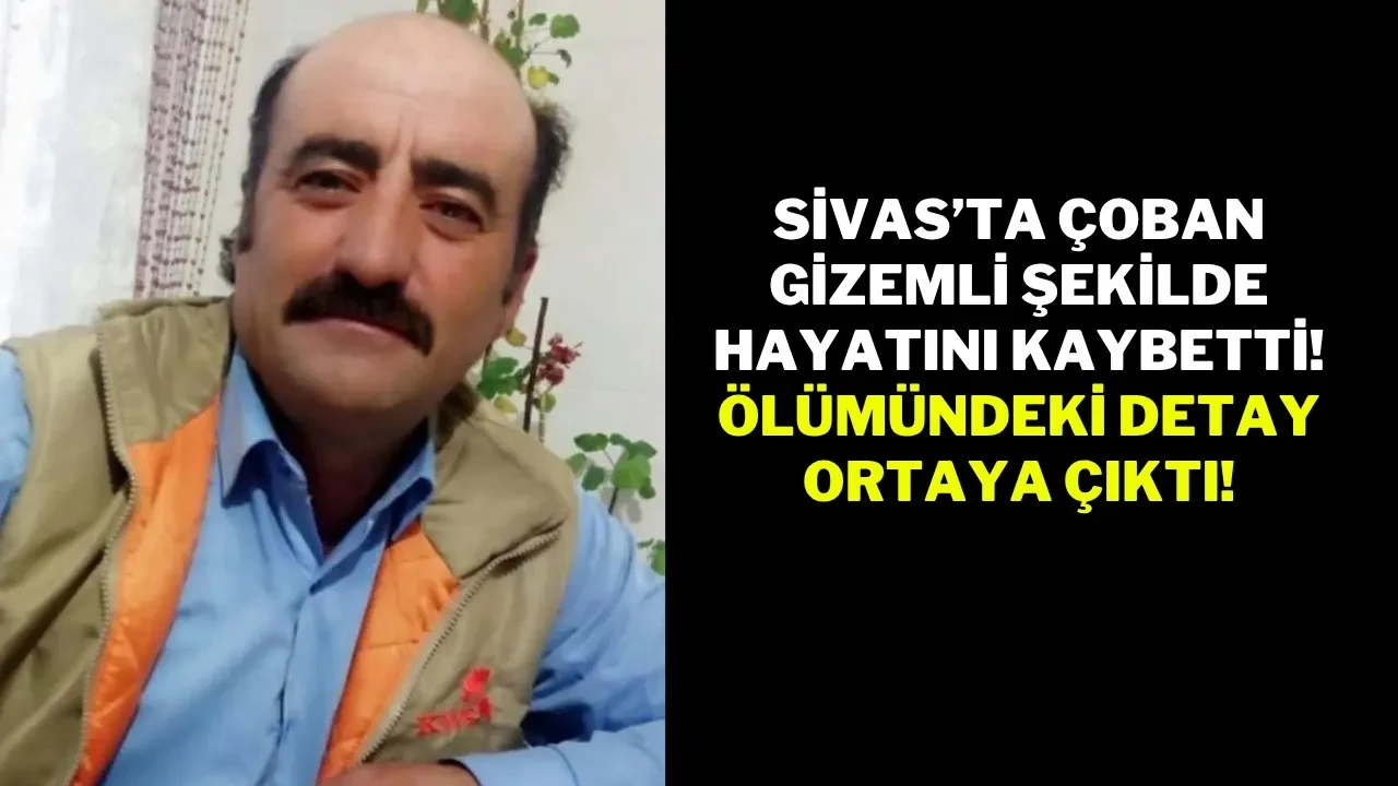 Sivas’ta Çoban Gizemli Şekilde Hayatını Kaybetti! Ölümündeki Detay Ortaya Çıktı!