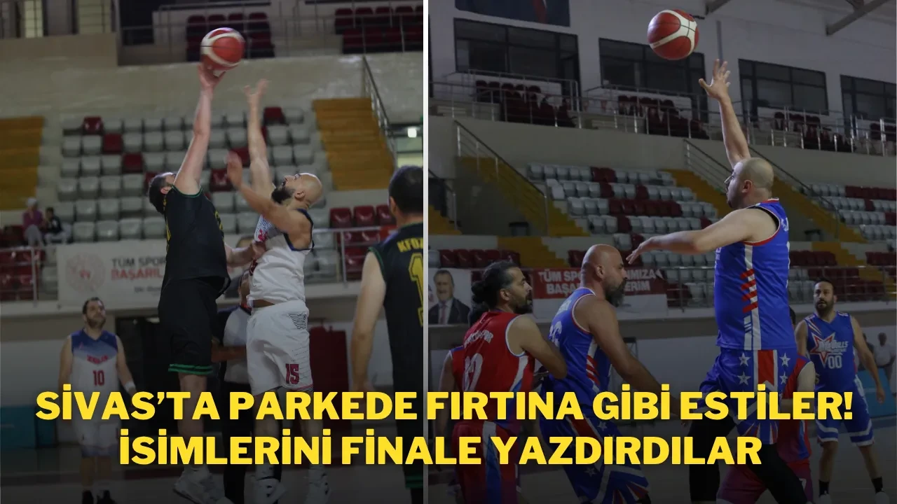 Sivas’ta Parkede Fırtına Gibi Estiler! İsimlerini Finale Yazdırdılar