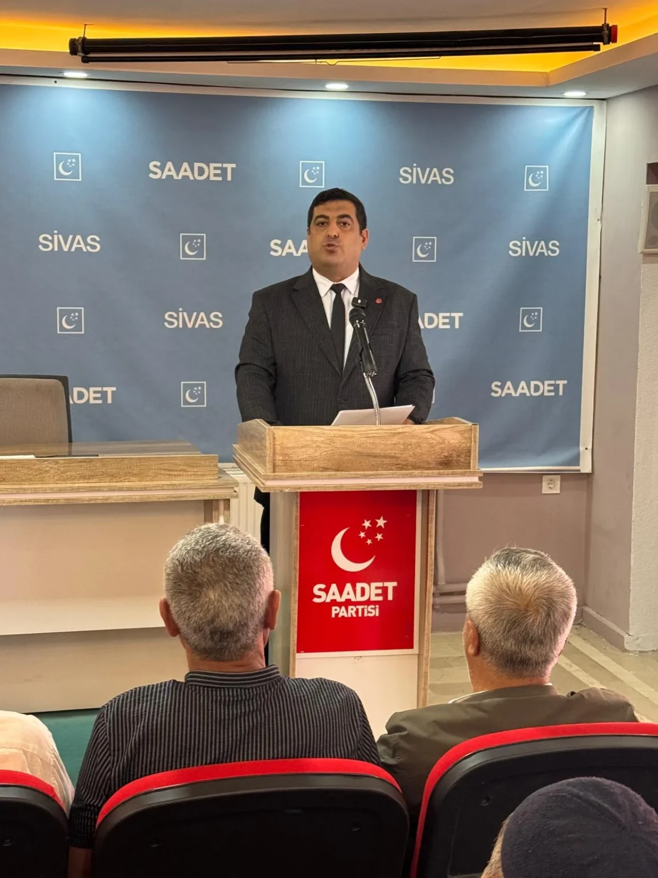 Saadet Partisi Sivas İl Başkanı Mehmet Zahit Tokgöz’den Filistin ve Gazze’ye Destek Çağrısı