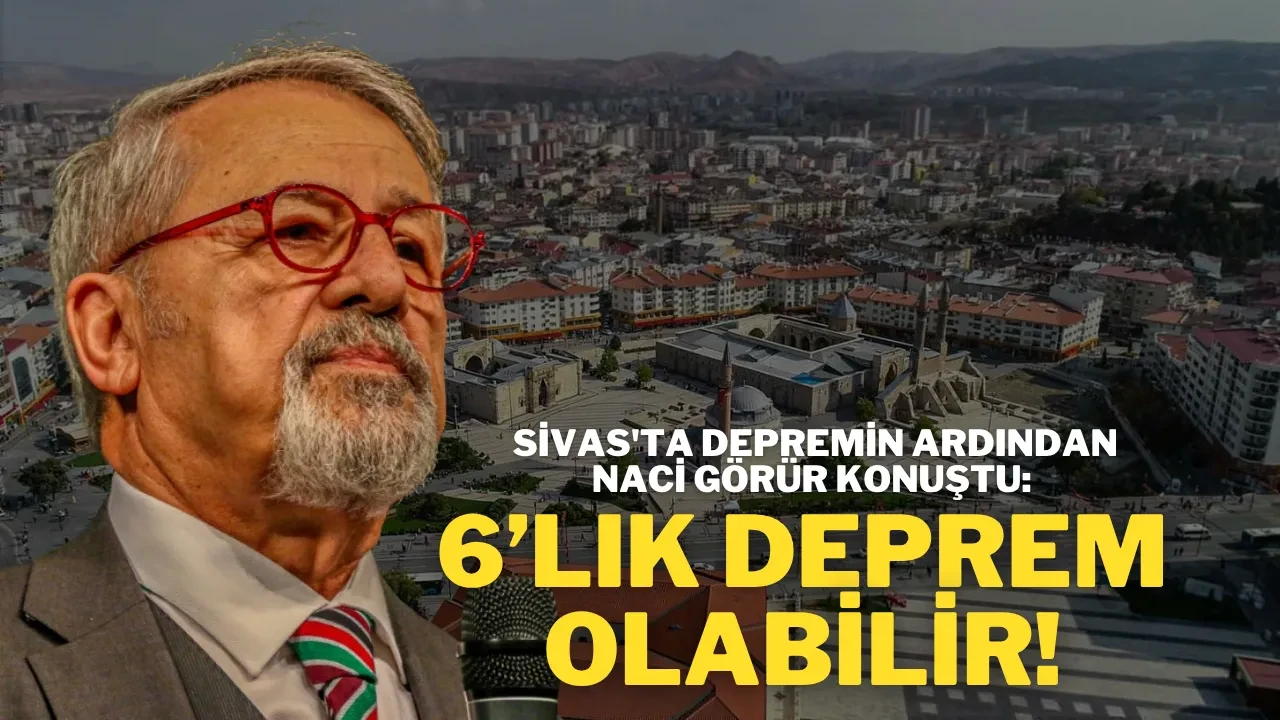 Sivas'ta Depremin Ardından Naci Görür Konuştu: 6’lık Deprem Olabilir!