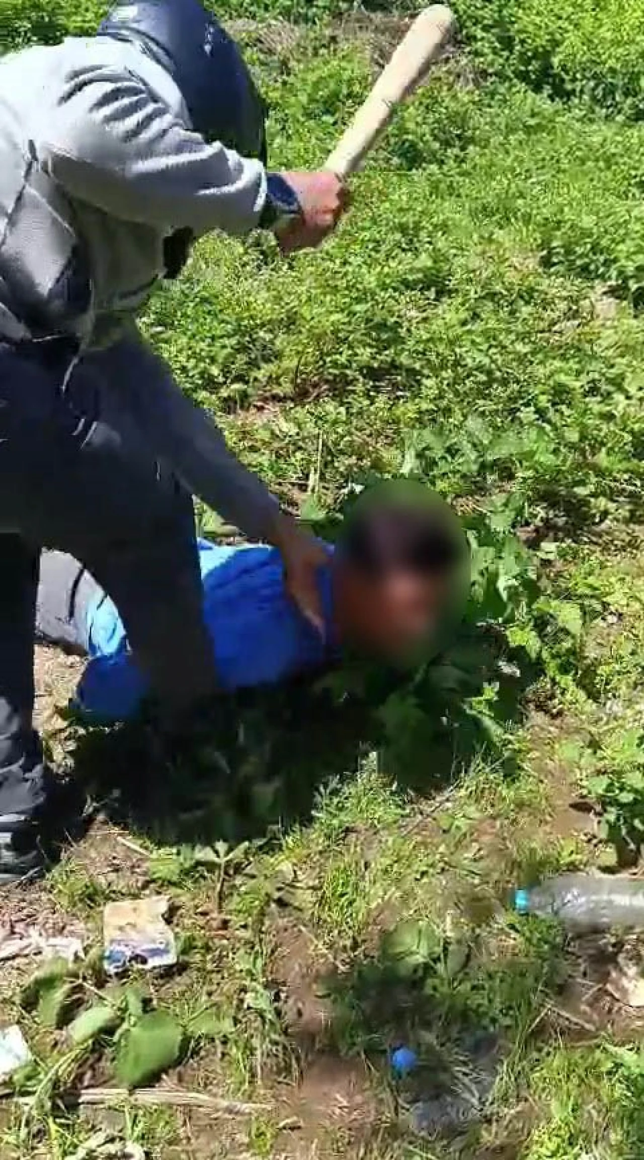Adana’da Kan Donduran Sopalı İşkence Kameraya Yansıdı