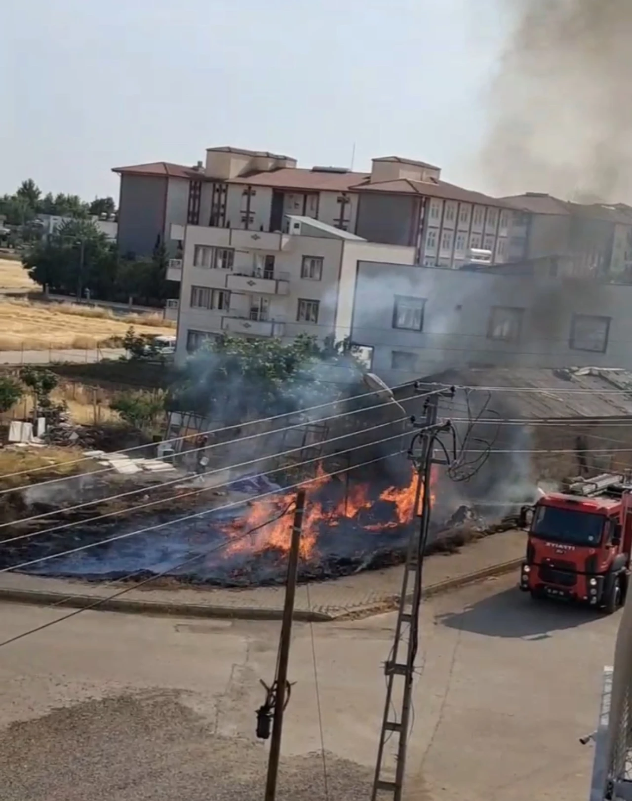 Kontrolsüz Ateş Anız Yangınına Neden Oldu