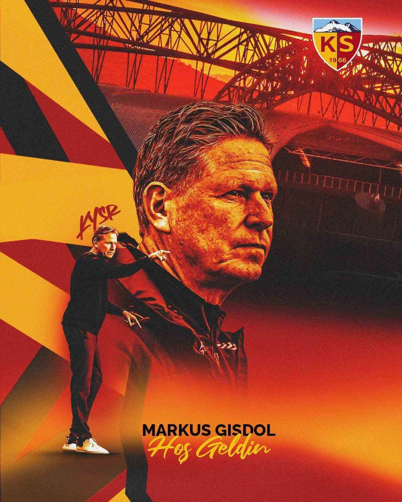 Kayserispor Markus Gisdol ile 2 Yıllık Anlaşma Sağladı
