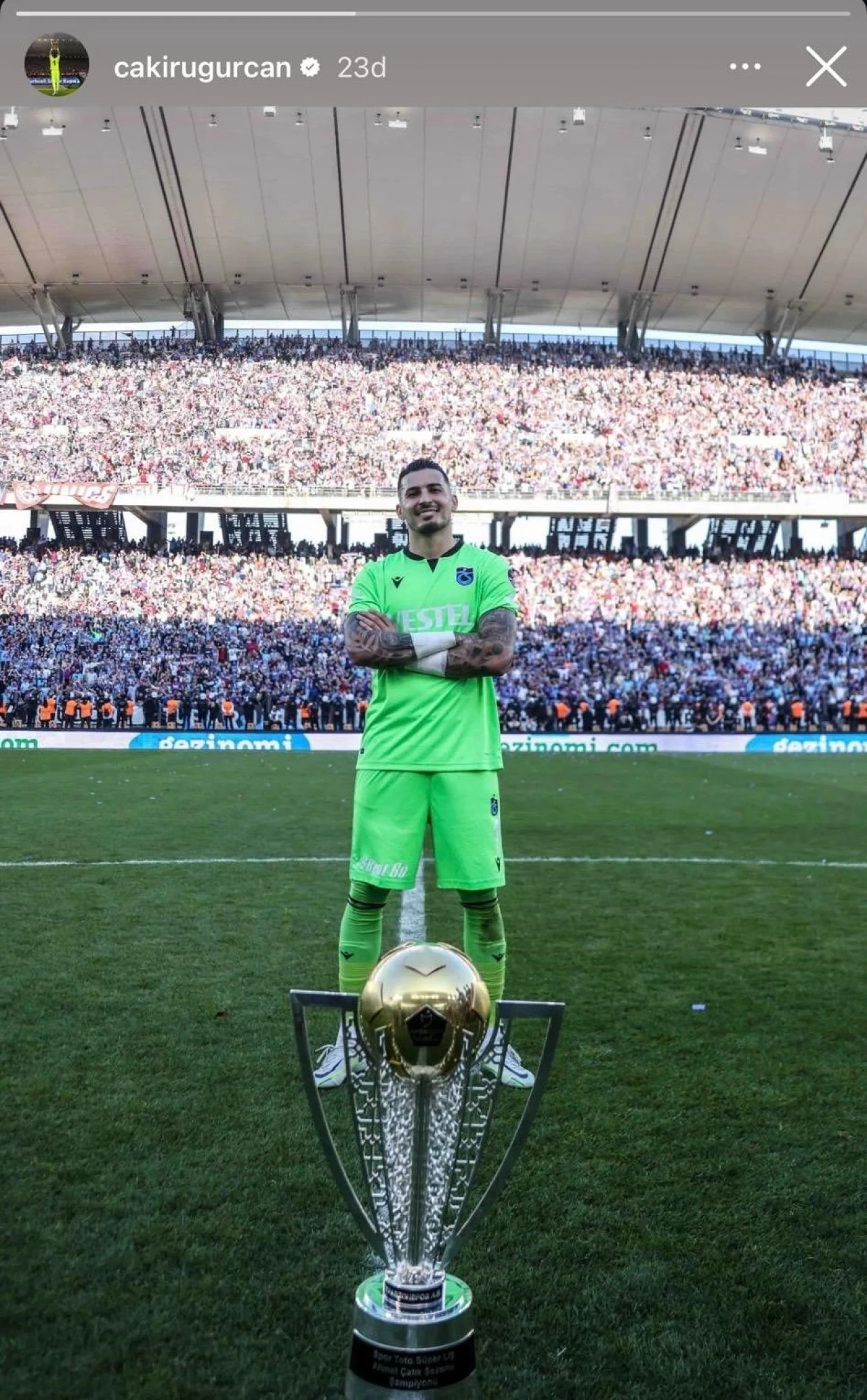 Uğurcan Çakır’dan Transfer Açıklaması Gibi Paylaşım!