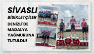 Sivaslı Bisikletçiler Denizli'de Madalya Yağmuruna Tutuldu!