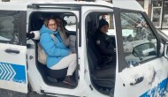 Kar Engeline Takılan Öğrencilere Polis Desteği