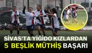 Sivas’ta Yiğido Kızlardan 5  Beşlik Müthiş Başarı!