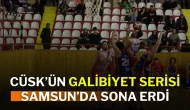 CÜSK’ün Galibiyet Serisi Samsun’da Sona Erdi