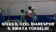 Sivas İl Özel İdarespor 4. Sıraya Yükseldi