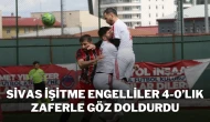 Sivas İşitme Engelliler 4-0’lık Zaferle Göz Doldurdu