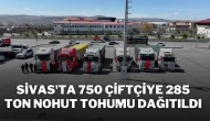 Sivas'ta 750 Çiftçiye 285 Ton Nohut Tohumu Dağıtıldı