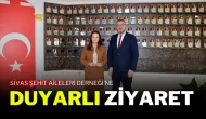 Sivas Şehit Aileleri Derneği’ne Duyarlı Ziyaret