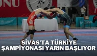 Sivas'ta Türkiye Şampiyonası Yarın Başlıyor
