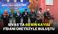 Sivas’ta 60 Bin Kayısı Fidanı Üreticiyle Buluştu