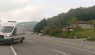 Trafik Kazası Dede ve Torunları Tarlaya Uçtu