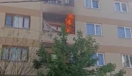 Balkonda Unutulan Sigara Yangına Yol Açtı