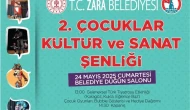 Zara Belediyesi’nden Çocuklara Kültür ve Sanat Şenliği
