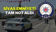 Sivas Emniyeti Tam Not Aldı