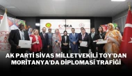 AK Parti Sivas Milletvekili Toy'dan Moritanya’da Diplomasi Trafiği