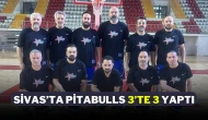 Sivas’ta Pitabulls 3’te 3 Yaptı
