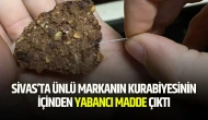 Sivas’ta Ünlü Markanın Kurabiyesinin İçinden Yabancı Madde Çıktı
