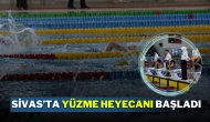 Sivas’ta Yüzme Heyecanı Başladı