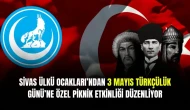 Sivas Ülkü Ocakları’ndan 3 Mayıs Türkçülük Günü’ne Özel Piknik Etkinliği Düzenliyor