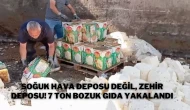 Soğuk Hava Deposu Değil, Zehir Deposu! 7 Ton Bozuk Gıda Yakalandı