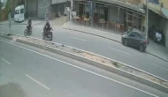 İki Motosiklet Çarpıştı, Çocuk Şans Eseri Kurtuldu