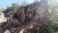 Kopan Kaya Parçaları Korkuttu