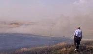 60 Dönüm Buğday Yangında Küle Döndü