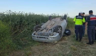 Şarampole Yuvarlanan Otomobilde 5 Yaralı