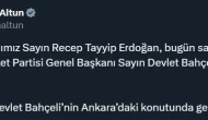 Cumhurbaşkanı Erdoğan'dan  Bahçeli’ye Ziyaret