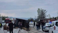 Kamyon Kazasında 53 Koyun Hayvan Telef Oldu