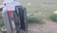 Sivas’ta Devrilen Araçta 2 Kişi Yaralandı, 3 Koyun Telef Oldu
