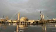 Sivas’ta Gökkuşağı Gökyüzünü Renklendirdi