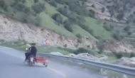 Telef Köpek Motosikletle Sürüklendi