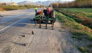 Malatya Yolu Üzerinde Maddi Hasarlı Kaza