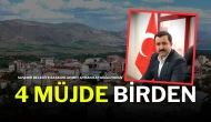 Suşehri Belediye Başkanı Ahmet Ayhan Kayaoğlu’ndan 4 Müjde Birden
