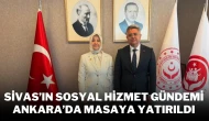Sivas’ın Sosyal Hizmet Gündemi Ankara’da Masaya Yatırıldı