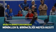 Sivas’ta Raketler Konuştu! Minikler İl Birinciliği Nefes Kesti