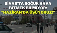Sivas’ta Soğuk Hava Bitmek Bilmiyor: ''Haziran’da Üşüyoruz!''