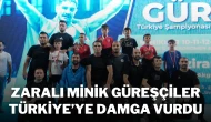 Zaralı Minik Güreşçiler Türkiye’ye Damga Vurdu