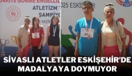 Sivaslı Atletler Eskişehir’de Madalyaya Doymuyor