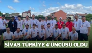 Sivas Türkiye 4'üncüsü Oldu